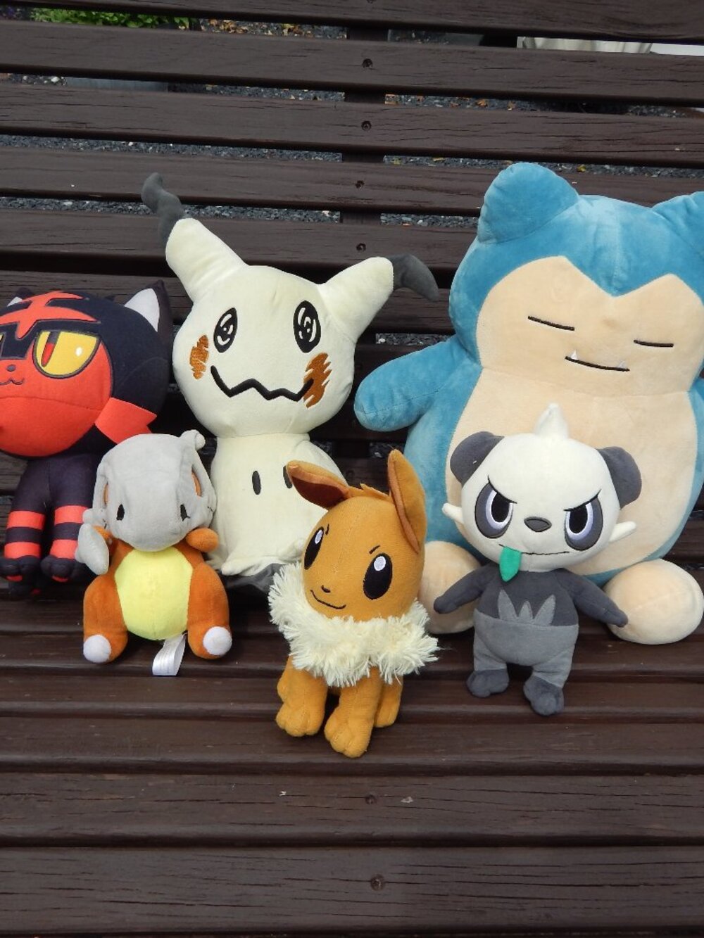 Pokemon Lot of 6 Stuffed Animals Plush